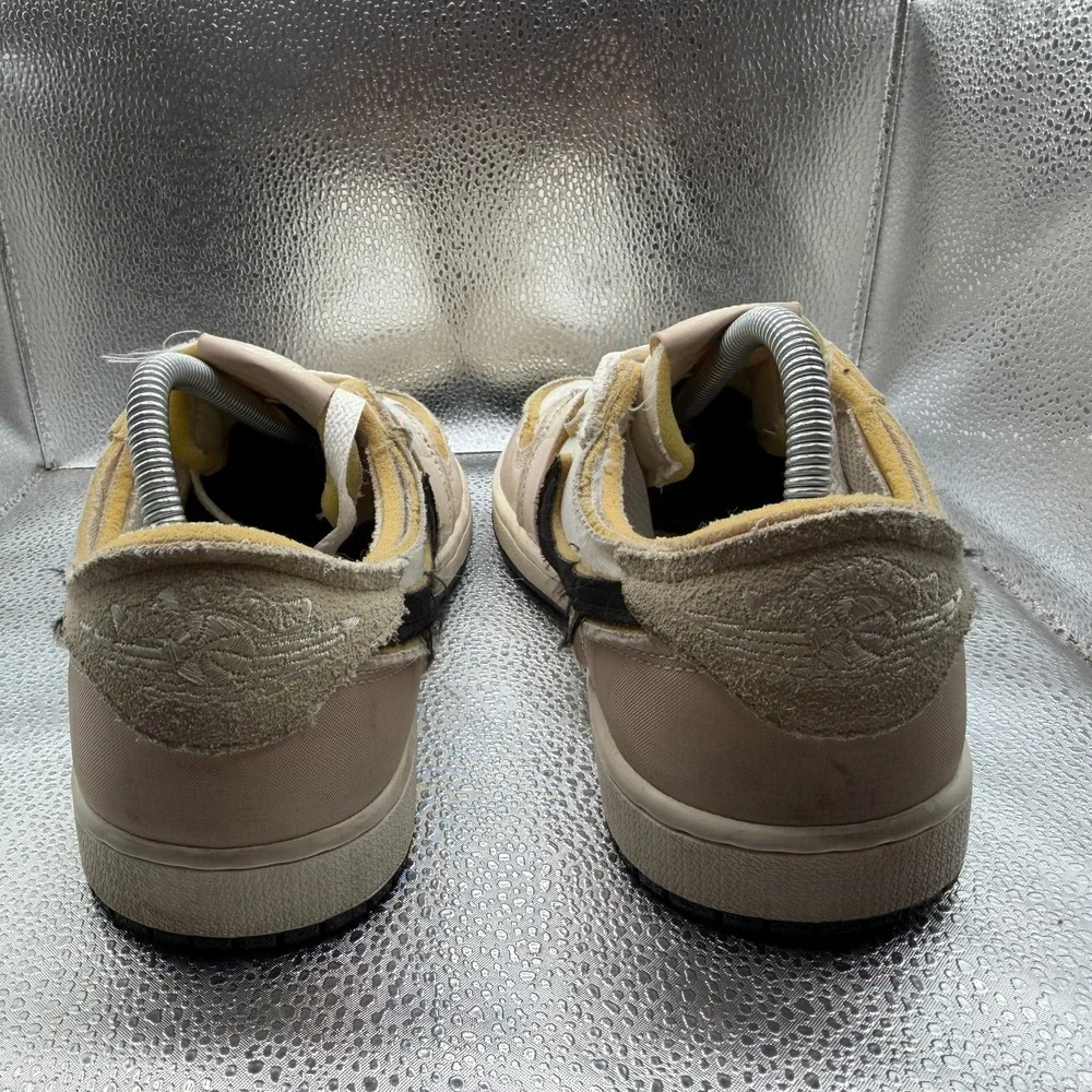 Size 8 Nike Air Jordan 1 Low OG EX Coconut Milk‎ White Mens Sneakers DV0982-100